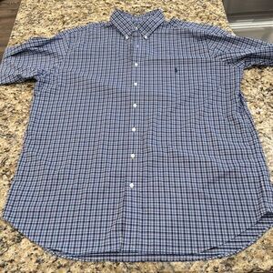 NWOT Men’s Ralph Lauren Performance button down XLT